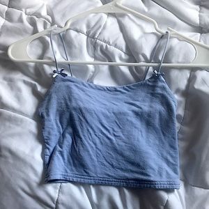 Baby Blue Extra Small Summer Tank Top